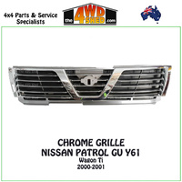 GU Nissan Patrol Chrome Grille 2000-2001