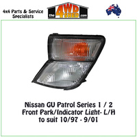 Nissan GU Patrol Series 1/2 Front Park/Indicator Light- L/H