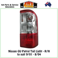 Nissan GU Patrol Wagon Tail Light  9/01-8/04  - Right