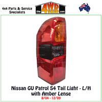 Nissan GU Patrol Series 4 Wagon Tail Light 8/04-12/09 - Left