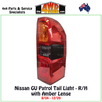 Nissan GU Patrol Series 4 Wagon Tail Light 8/04-12/09 - Right