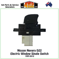 Nissan Navara D22 Electric Window Single Switch