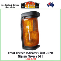 Nissan Navara D21 Front Corner Indicator Light - R/H