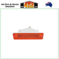 Nissan Navara D21 Front Bumper Bar Amber Indicator 1/86-2/97 - Left