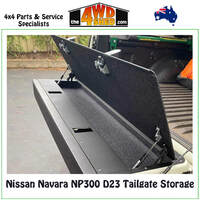 Nissan Navara NP300 D23 Tailgate Storage