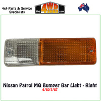Nissan Patrol MQ Bumper Bar Light - Right
