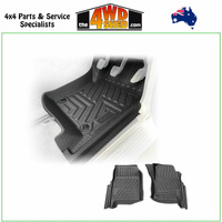 5D TPE Molded Floor Mats Toyota Landcruiser 78 Series Troopcarrier 2012-On