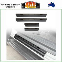 ABS Door Sill Protector Mitsubishi Triton MQ MR Dual Cab 2015-2024