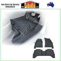 5D TPE Molded Floor Mats Isuzu DMAX Dual Cab 2020-On