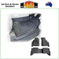 5D TPE Molded Floor Mats Toyota Hilux Dual Cab 2005-2015 (Manual Trans)
