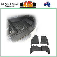 5D TPE Molded Floor Mats Toyota Hilux N90 Dual Cab 2025-On Manual Trans