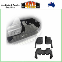 Premium Injection Molded 7D TPE Floor Mats Toyota Prado 150 Series Auto 7 Seat 2009-2024