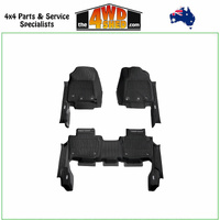 Premium Injection Molded 7D TPE Floor Mats Toyota Landcruiser 200 Series Altitude VX Sahara 2012-2021