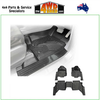 Premium Injection Molded TPE Floor Mats Mazda BT50 UP UR Dual Cab 2011-2020