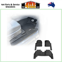 Premium Injection Molded TPE Floor Mats Isuzu DMAX TF Dual Cab 2020-On