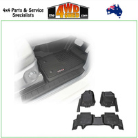 Premium Injection Molded TPE Floor Mats Isuzu MUX 2021-On