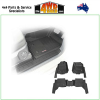 Premium Injection Molded TPE Floor Mats Volkswagen Amarok NF Dual Cab 2023-On