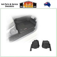 Premium Injection Molded TPE Floor Mats Volkswagen Amarok NF Single Cab 2023-On