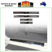 Stainless Door Sill Protector Nissan Navara NP300 D23 Dual Cab 2015-On