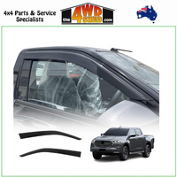 Injection Molded Weather Shields Mazda BT50 TF Single & Extra Cab 2020-On