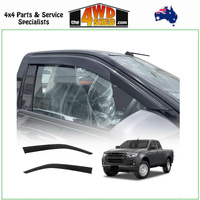 Injection Molded Weather Shields Isuzu DMAX Single & Extra Cab 2020-On