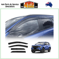 Injection Molded Weather Shields Ford Everest Next Gen 2022-On
