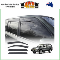 Injection Molded Weather Shields Toyota Landcruiser 100 105 Series