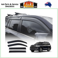 Injection Molded Weather Shields Toyota Landcruiser 200 Series