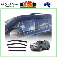 Injection Molded Weather Shields Toyota Landcruiser 300 Series