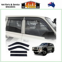 Injection Molded Weather Shields Toyota Landcruiser 80 Series