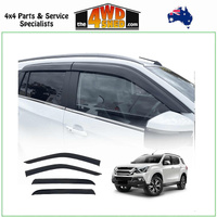 Injection Molded Weather Shields Isuzu MUX 2021-On