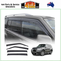 Injection Molded Weather Shields Mitsubishi Pajero 2000-2021
