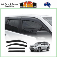 Injection Molded Weather Shields Toyota Landcruiser Prado 150 Series