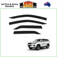 Injection Molded Weather Shields Toyota Fortuner 2015-On