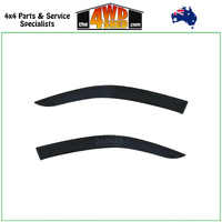 Injection Molded Weather Shields Toyota Hilux N90 Single or Extra Cab 2025-On