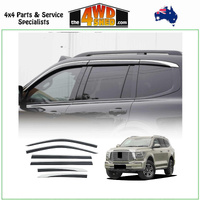 Stainless Edge Weather Shields Great Wall Motors GWM Tank 500 2024-On