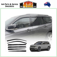 Stainless Edge Weather Shields Jeep Grand Cherokee WL 7 Seater 2021-On