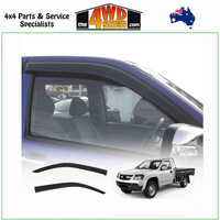 Weather Shields Holden Rodeo RC Single & Extra Cab 2008-2012