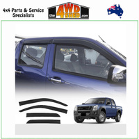 Weather Shields Isuzu DMAX Dual Cab 2008-2012 