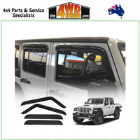 Weather Shields Jeep Gladiator Dual Cab 2020-On