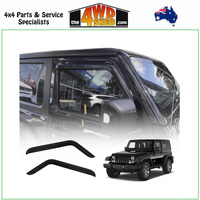 Weather Shields Jeep Wrangler JL Series 2 Door 2018-On