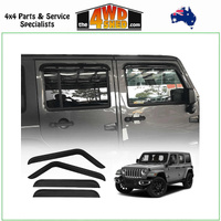Weather Shields Jeep Wrangler JL Series 4 Door 2018-On