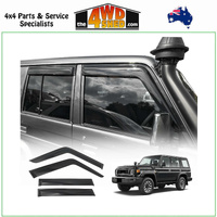 Weather Shields Toyota 76 78 79 Series Landcruiser 2007-On (4 Piece)
