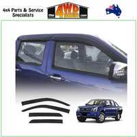 Weather Shields Holden Rodeo Dual Cab 2003-2008