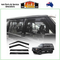 Weather Shields Nissan Patrol GQ Y60 Wagon with Electric Mirrors