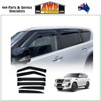 Widened Weather Shields Nissan Patrol Y62 2012-On 