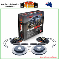 Bremtec Front Big Brake Upgrade Kit Ford Ranger Next Gen Raptor Volkswagen Amarok NF 2023-On