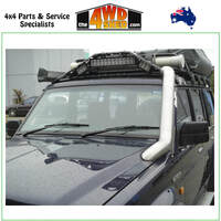 PDC Nissan Patrol GQ 4" Stainless Steel Bonnet Entry Snorkel & Airbox Combo