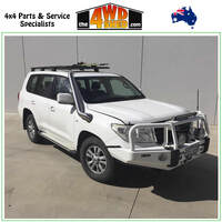 PDC 200 Series VDJ V8 Toyota Landcruiser 4" Snorkel Kit Stainless Finish