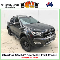 PDC Ford PX Ranger 4" Snorkel Kit - Powder Coat